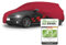 WALSER Premium Abdeckung Auto Indoor Stretch Plus Qualitätssieger Sehr Gut* Autoabdeckung Winter Autogarage Abdeckung Autoplane Winter Autogarage Abdeckung Winter Auto Abdeckplane Größe 1 rot