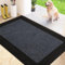 FCSDETAIL Schmutzfangmatte Innen 80 x 120 cm, rutschfeste Fußmatte, waschbar Sauberlaufmatte, absorbierend Fussmatte für Hund, Eingang, Haustür