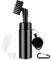 PUFEUOO Golf Club Brush, Golf Club Cleaner Brush with Water Spray Bottle & Retractable Cord, Golf Club Groove Cleaning Brush with Hook Golf Accessories Golf Gift For Men (Black)