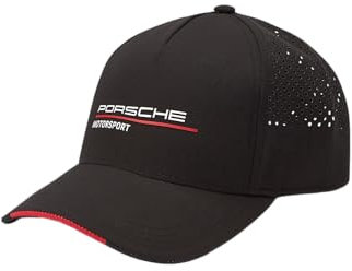 Porsche Motorsport Mütze - One Size passt meisten, Schwarz, Einheitsgröße, sc schwarz, Einheitsgröße