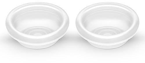 Silicone Membrane 2 Count Diaphragm Cylinder Replacement Parts for Lulia Electric Breast Pump BPA Free
