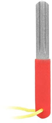 Fish Hook Sharpener, Fishing Hook Sharpener Tool Sharpener for Pruners Fishhook Sharpening Whetstone Double Side 400/800 Grits Fish Hook Grinding File