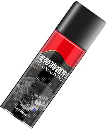 Kfz-Riementrainer-Spray, Riemenkonditionierer | Reibungsreduzierer für Autoriemen, Schmiermittel-Spray für Motorgurt, Schalldämpfer, für LKW, Reduktionsgerät