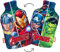 Disney Reversible Hot Water Bottles – Avengers Plush Cover – Natural Rubber 2L Capacity - Avenger Design - Reversible