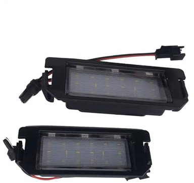 Luces para Placa de matrícula 2 Uds. Lámparas De Luz De LED para Placa De Matrícula para Kia para Rio MK3 para Soul Picanto 2011-2021 Luz de matrícula