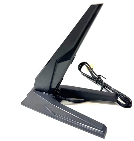 WiFi 7 2T2R WiFi 6E Dual Band bewegliche Antenne für ASUS ROG Strix B550I B660I H370I H470I Z590-E Z690-A Gaming / Z270 Z370 Z390 X470I X570I /X99 PRO Z87 Z87 Z97 DELUXUS E/Z390M PRO Plus Gaming TUF