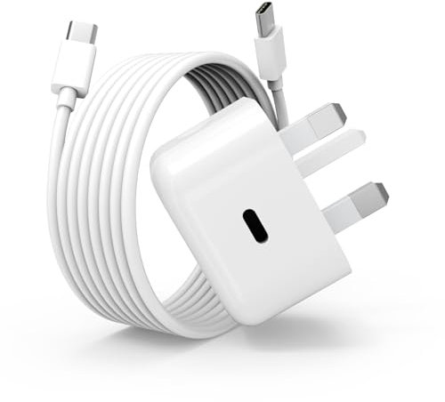 for Apple iPhone 16 Fast Charger, 20W USB C with 6FT C to C Cable, Compatible with iPhone 16 Pro/16 Pro Max/15 Pro/15 Plus/iPad Pro Air (1)