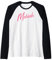 Mariah Name Frauen Cute Girl Elegant Weiblich Liebe Handschrift Raglan