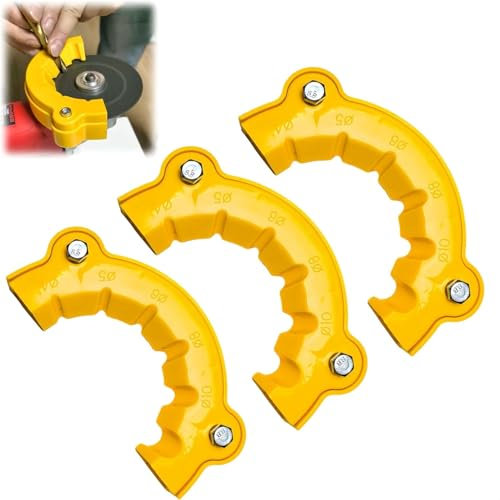 Afilador de Brocas para Metal Soporte Herramienta Portátil Accesorios Taladro Vástago Recto Amoladora Esmeril Fácil Metal Cobalto HSS Alta Dureza (Afilador Radial)
