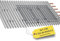 Rapid Klick Trapezblech Solarmodule Halterung Montageset für 4 Module | 400 mm Aluprofil & verstellbare (30-35 mm) Klemmen, Photovoltaik Montageset für Flachdach, Blechdach & Trapezblechdach