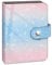 Fintie Mini Fotoalbum für 2x3 Zoll Filme - 52 Taschen kleine Alben für Fujifilm Instax Mini Sofortbildkamera/Polaroid Hi-Print Bilder, Kpop Fotokartenhalter Binder, (Glitzerndes Blau/Rosa)