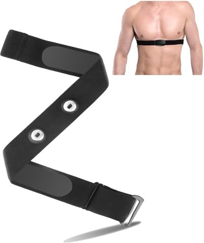 Ranyi Adjustable Heart Rate Monitor Chest Strap Replacement Compatible with Garmin HRM Pro Plus 200 600 /HRM-Dual/Polar H10 H9 H7 / COOSPO H808S H6 H9Z / Wahoo TRACKR/iGPSPORT HR40