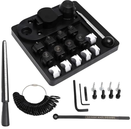 Generisch Ring Bending Tool - Heavy Duty Ring Making Kit | Schmuckherstellung Zubehör Für Anfänger Handwerk Gewerbe - Rohlinge Armbänder Harz