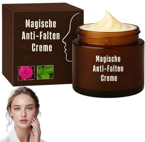 Magische Anti-Falten Creme, Professional Retinol Anti-Aging-Tagescreme, Luxeveria Anti-Falten-creme, Retinol Creme, Reduziert Trockenheitsfältchen und Feine Linien, für alle Hauttypen (1 Stück)