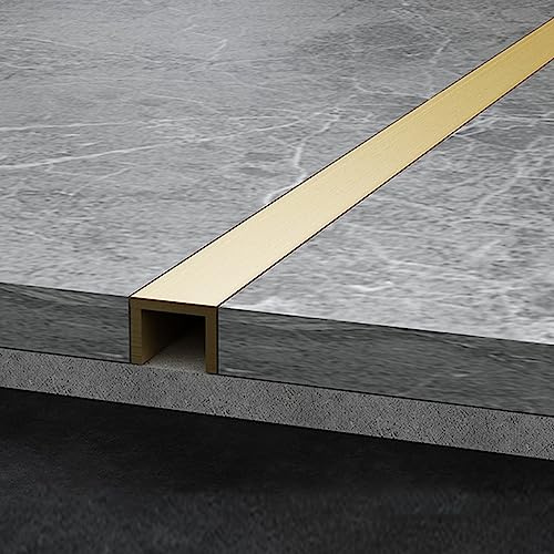 Strapazierfähige Übergangsleiste, leicht zu reinigen und zu schneiden, für Laminat zu Fliesen oder Holzbodenspalten