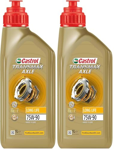 Castrol TRANSMAX Axle Long Life 75W-90 Getriebeöl, 1L (Packung mit 2)