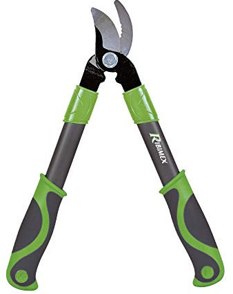 Ribimex PRCB42 Troncarami, 42 cm, Manici Soft Touch, Verde/Grigio