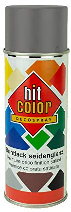 Kwasny Hit Color Lackspray Lack Spray Spraylack Haftgrund Grau 400 ml