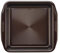 Circulon Nonstick Bakeware 9-Inch Square Cake Pan, Chocolate Brown