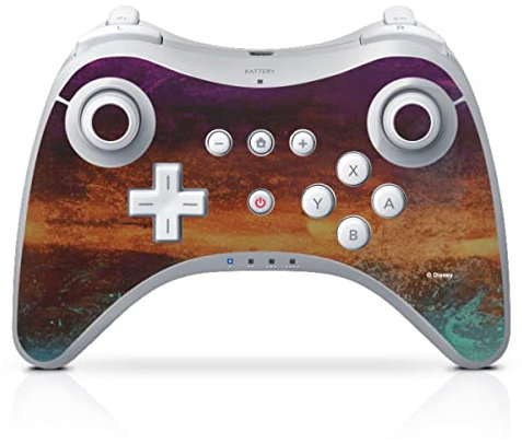Skin kompatibel mit Nintendo Wii U Pro Controller Folie Sticker Daisy Duck Donald Duck Disney