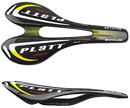 PLATT Carbon Sattel Rennradsättel leicht Fahrrad Sattel Sportsattel für Rennrad und MTB