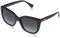 Ralph Lauren Damen 0ra5265 Sonnenbrille, Black/Grey Shaded, One Size