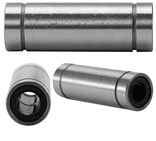 6 Stück Kugellager LM8LUU Linearkugellager 8 x 15 x 45mm 3D-Drucker CNC-Teile Linearlager Set Länge für 8 mm Stab-3D-Drucker CNC-Teile und Graviermaschine