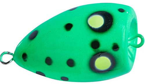 Balzer Popper Pilot zum Forellenangeln, 3cm / 2g / UV Grün, 1 Stück