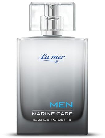 La mer MEN Marine Care Eau de Toilette - 50ml | Limitierte Edition – Frischer, maritimer Duft für den modernen Mann | Markant, rau & männlich
