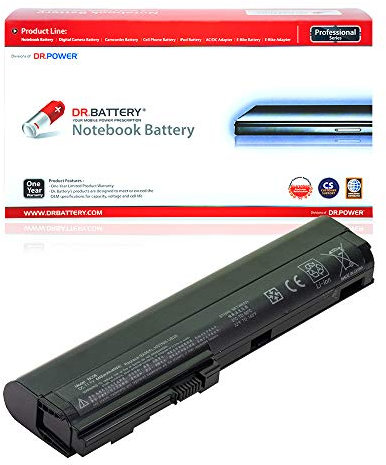 Dr. Battery SX06 SX06XL Battery Replacement for HP EliteBook 2560p 2570p 632417-001 632421-001 632419-001 [11.1V / 49Wh]