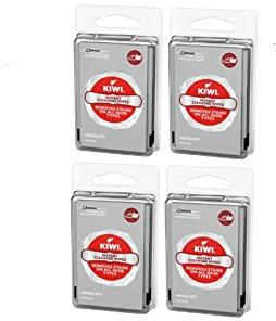 Pack of 4 Kiwi Instant Shoe Cleaning Wipes for All Shoe Types (16 Wipes)