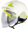 Delta Plus Onyx2 Twin Shell Safety Helmet Hard Hat Integral Visor ARC Flash,White,53 - 63 centimeters
