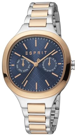 Esprit Casual Uhr ES1L352M0095, dunkelblau, Lässig