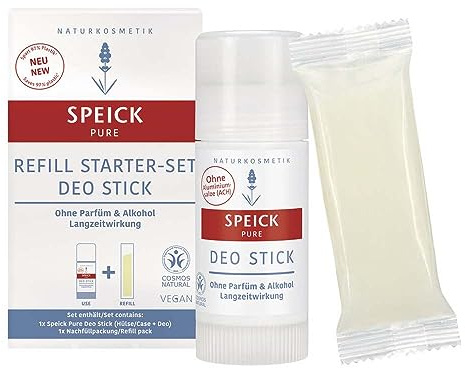 Speick Pure Refill Starter-Set Deo Stick, 80ml (5)