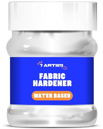 7 Artists Durcisseur Textile 230 ml Durcisseur Dentelle | Fabric Booster | Colle Macramé | Durcisseur Macramé | Durcisseur Tissu | Fabric Stiffener | Fixateur Macramé | Colle Amidon | Textil Fix