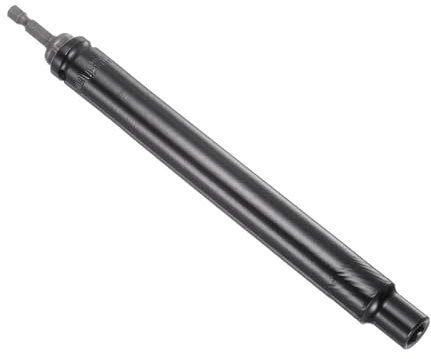 CoCud Douille Creuse Extra Longue, Taille de 10 mm, Longueur de 200 mm, Queue Hexagonale de 1/4, Écrou à Six Pans pour Changement Rapide - (Applications : pour Tiges Filetées)