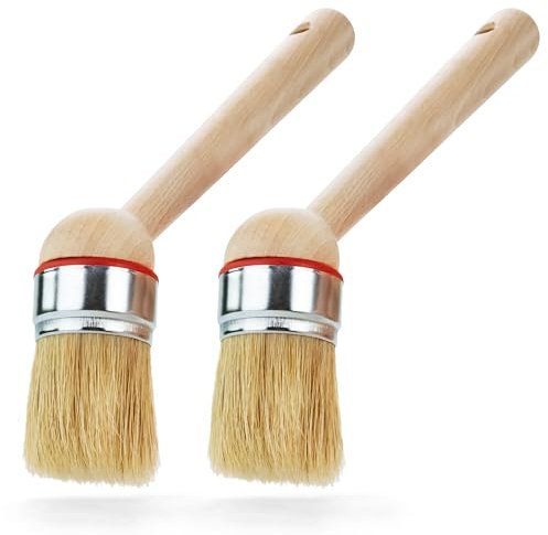 Pinsel Reifenmontagepaste Montagepaste 2x kurz Pinsel 22 cm Rund Winkel Montagewax PKW