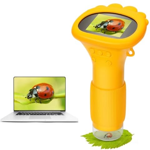 Kids Microscope, Portable Microscope for Kids
