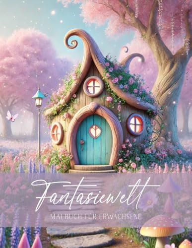 Fantasiewelt: Malbuch für Erwachsene