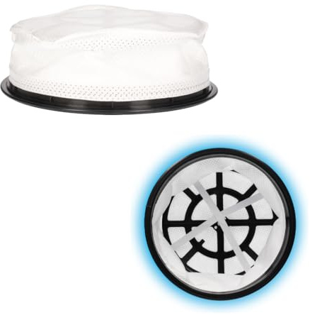 Compatible 12 Replacement Filter (Finest-Filters) for Numatic Henry, Hetty and James | Fits Models Using 12-inch Microfibre and Plastic filter | High-Flow Cloth Central Fitting- 1 Pack