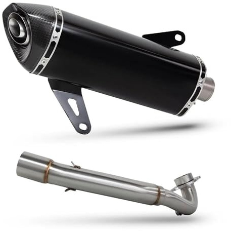 Komplette Auspuffanlage Roller Für Zontes 368 368G 368D 368M 368K 368E Escape Krümmer Schalldämpfer Mit DB-Killer