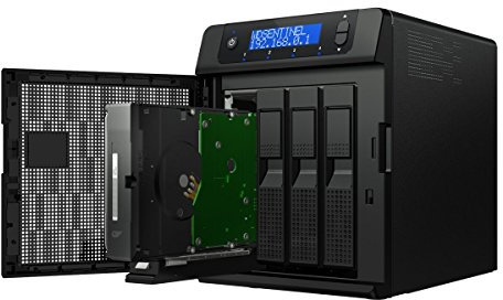 WD Sentinel DX4000 NAS Server di Archiviazione da 12 TB, USB 3.0, Nero