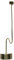GLOREX Christbaumkerzenhalter, Andere, goldfarben, 20 Centimeters cm