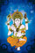 1art1 Spiritualität Ganesha, Entferner Der Hindernisse Selbstklebende Fototapete Poster-Tapete 180x120 cm