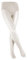 FALKE Unisex Kinder Strumpfhose Pure Matt 30 DEN K Ti transparent einfarbig 1 Stück, Weiß Off-White 2059, 134-146