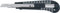 kwb Cutter Knife con lama di arresto anomalo 9mm 015109 (guida in acciaio inox, recinzione pesante con superficie gommata e antiscivolo), 9 mm