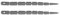 Spro Angeln srt50z1-tl-gry bbz1 Ratten 50 Angeln lockt, rpl Schwanz grau