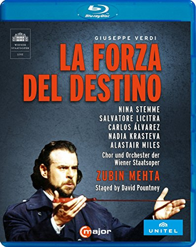 Verdi:La Forza Del Destino [Carlos Álvarez; Nina Stemme; Salvatore Licitra; Nadia Krasteva; Alastair Miles; Wiener Staatsoper; Zubin Mehta] [C Major Entertainment: 751104] [Blu-ray]
