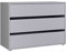 expendio Schubkasteneinsatz Zander 4 grau 99x71x40 cm Zubehör für Schwebetürenschrank Kommode Kleiderschrank