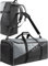 Reisetasche Sporttasche 58 90 oder 120 Liter mit Rucksack-Funktion faltbar mit separatem Nassfach Schuhfach - großer Weekender Farbe 120 Liter Grau